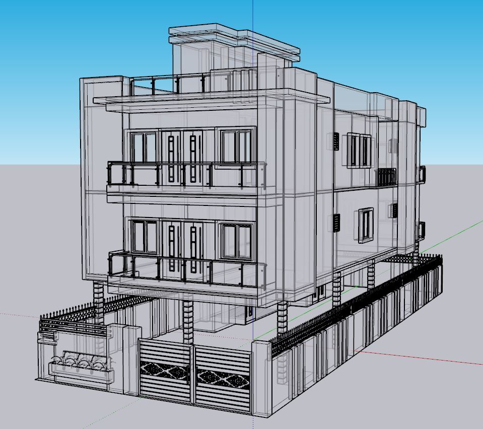 The Dream Home || Sketch Work